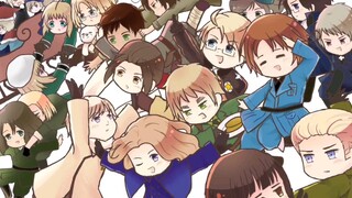 APH Tulisan Tangan】Gadis Bergulir Hetalia