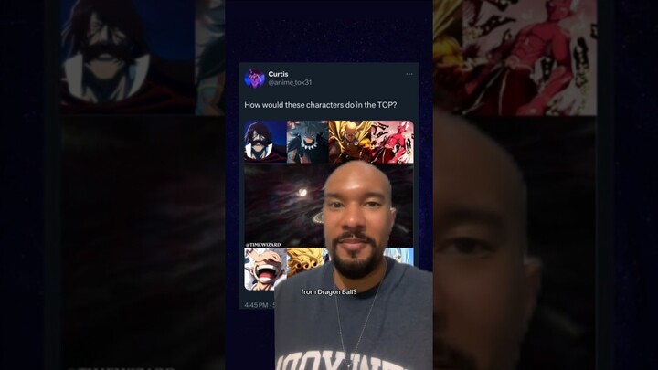 Who could win the ToP? #anime #manga #dragonball #vs #bleach #onepiece #fairytail #opm #jjba #shorts