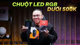 Top 3 chuột LED RGB giá rẻ dưới 500k ngon nhất 2021!