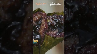 Suman sa Leyte, kayang bumusog ng tatlong tao!  #shorts | Biyahe ni Drew