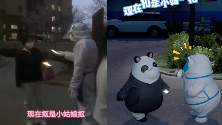 On April 11, Dalian volunteers creatively promoted “free throat-clearing” in both live-action and an