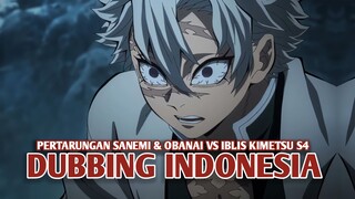 Pertarungan Awal Sanemi & Obani vs Pasukan Iblis | KnY S4 [DubbingIndonesia]