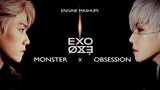 (X) EXO - Obsession & Monster MASHUP (feat. TRAXX)