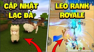 MINI WORLD: CẬP NHẬT LẠC ĐÀ TRONG SINH TỒN, LEO RANK MINI ROYALE CÙNG TITAN TEAM