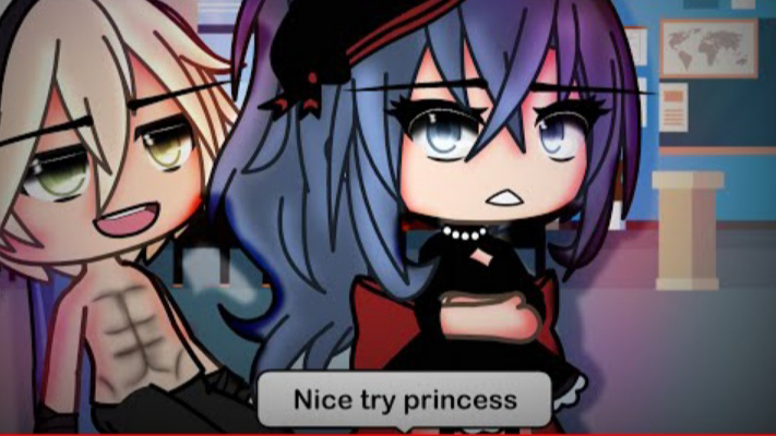nice try princess | gacha life short movie | origin? | _uwuhshs