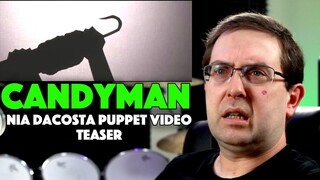 REACTION! Candyman Teaser Trailer -Nia DaCosta Puppet Video Horror Movie 2020