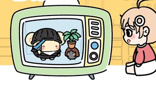 Jika, bekerja di TV~【Selamat Pagi Eggy】