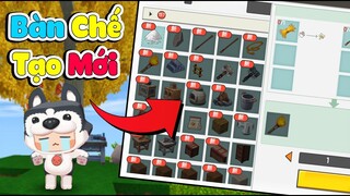 Bàn chế Tạo có gì mới Trong Mini World 1.2.1