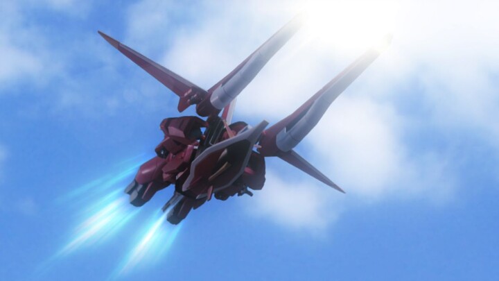[Savior Gundam] Animasi stop-motion & sintesis efek khusus dengan ide pengambilan gambar [Langit Mal