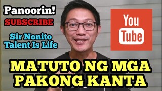 MATUTO NG MGA PAMPASKONG KANTA! SUNDIN ANG NASA VIDEO!