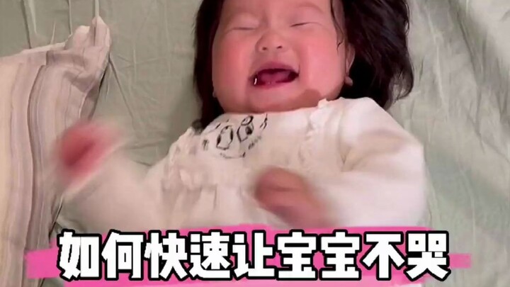 How easy can it be to stop a baby from crying? Use magic to defeat magic!