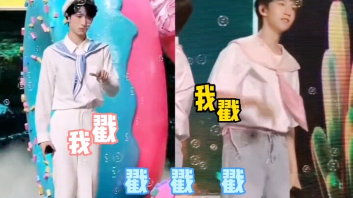 【He Junlin】Catching a happy Linlin Bunny on stage—so loving the interactions with my brothers!