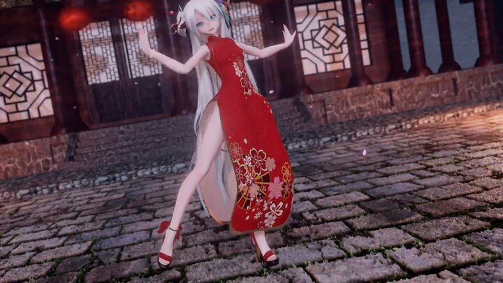 [Yanhe] Dance By Yanhe In Red Cheongsam | BGM: Drunk Huayin