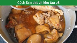 Cách làm thịt vịt kho tàu p8