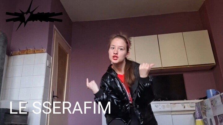 LE SSERAFIM 'SPAGHETTI' Fiona Forza fancam
