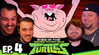 Rise Of The TMNT Episode 4 Group Reaction | Repo Mantis / Down With The Sickness