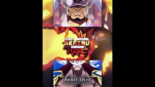 One Piece - Old Whitebeard Vs. Fleet Admiral Akainu || #onepiece #anime #manga #edit #alightmotion