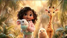 Full Movie in English Girl Animated Family Saves Friend Adventure HD