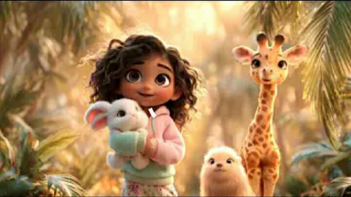 Full Movie in English Girl Animated Family Saves Friend Adventure HD