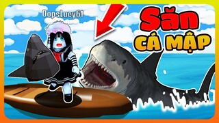 Mình Săn Thành Công Cá Mập Hiếm Nhất Trong Game Fishing Simulator Roblox