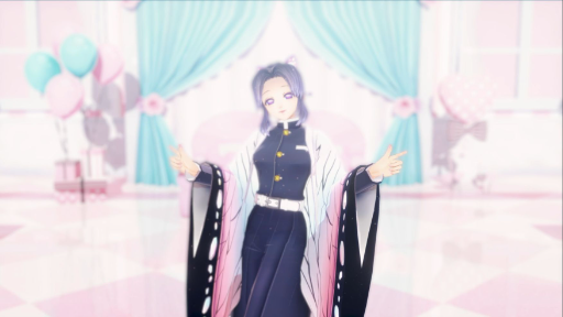 โคโจ ชิโนบุ - เพลง Super Idol / 热爱105°C的你【MMD ดาบพิฆาตอสูร】