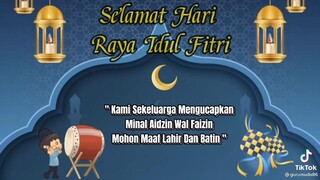 selamat hari raya idul fitri :)