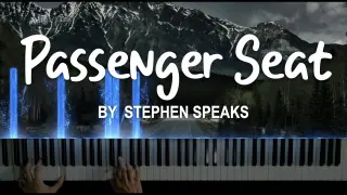 Passenger Seat by Stephen Speaks piano cover + sheet music