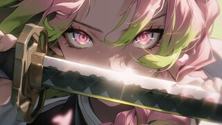 【4K】Sweet! Six styles of love breathing, the blush on Mitsuri's face represents love
