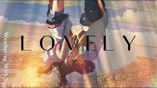 Weathering With You [AMV] L O V E L Y ~ Billie Eilish