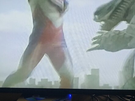 The disc from 20 years ago played Ultraman Tiga