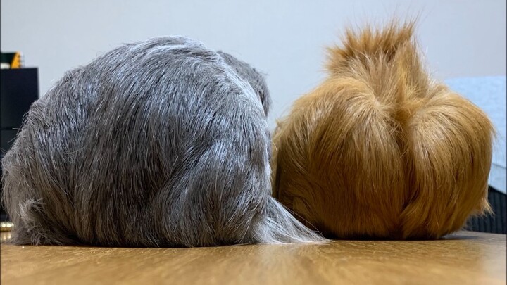 Episode paling manis antara Sephiroth dan Cloud (dalam bentuk marmut resin)