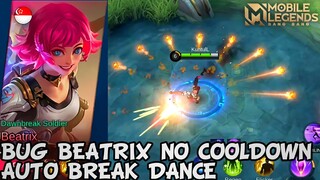 BUG BEATRIX NO COOLDOWN - MOBILE LEGENDS