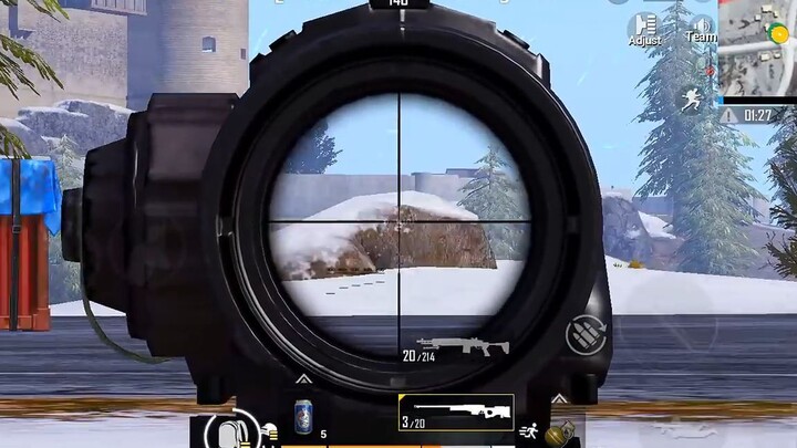 PUBG Mobile - Phát Hiện _Lỗ Hổng Thời Gian_ Ở Trạm Vũ Trụ _ AWM One Shot One Kil