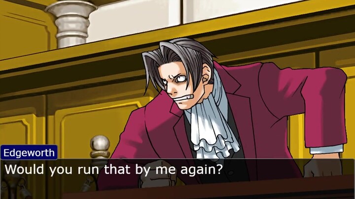 Is soda spicy juice, Phoenix Wright??