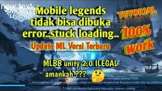 CARA MENGATASI ML TIDAK BISA DIBUKA, STUCK LOADING, ERROR | MOBILE LEGENDS