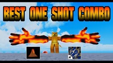 Chia sẻ một combo khủng trong Blox Fruits - Magma + God Human | Chuyên mục Best One Shot Combo