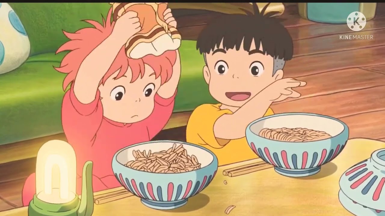Aesthetic anime cooking ramen with sound effects  YouTube