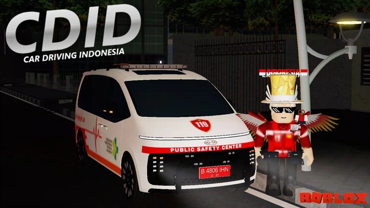 JALANAN MACET KOK NGINTILIN AMBULANS CDID | ROBLOX INDONESIA