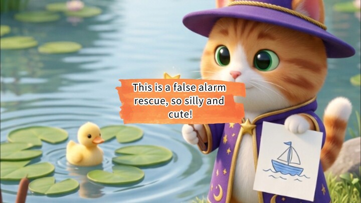 She Doesn't Need Rescuing... She's Just Taking a Bath! 🦆🛁 #shorts