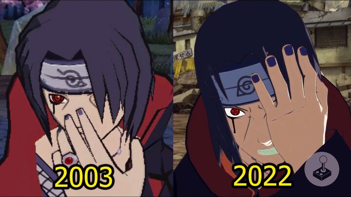 All Itachi Uchiha Ultimate Jutsus Evolution (4K) 2003-2022