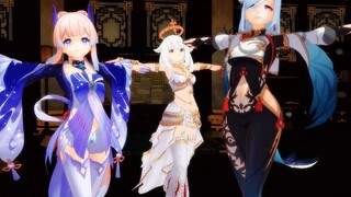 Zhongli take Aether to see Sumeru Dance ~ Genshin Impact [Belly Dance]