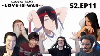 URUSEI BAKA ! KAGUYA SAMA LOVE IS WAR SEASON 2 EPISODE 11 BEST REACTION COMPILATION