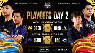 Rebroadcast: (FILIPINO) MPL-PH S11 - Playoffs Day 2