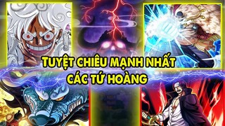 Cú Đấm Phá Hủy Cả Thế Giới | 7 Tuyệt Chiêu Mạnh Nhất Các Tứ Hoàng One Piece