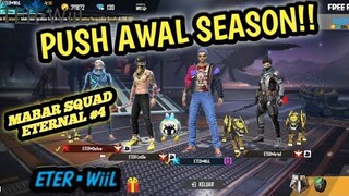 PUSH AWAL SEASON 13 MUSUH PADA NGENDOK SEMUA!! - GARENA FREE FIRE