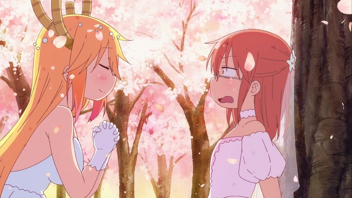 Thor and Kobayashi's Wedding Kobayashi's Dragon Maid Season 2 Episode 12 Deleted Content