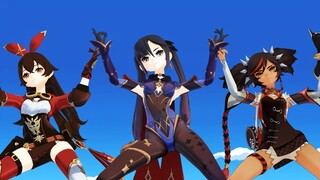 Mona Gentleman Dance - Genshin Impact [ MMD ]