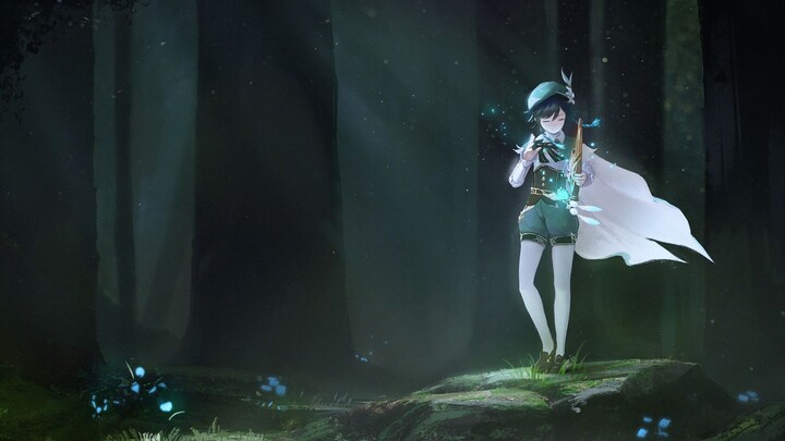 [Genshin Impact/Wendy Live Wallpaper] Traveler, mau dengar kisah Fengshen?