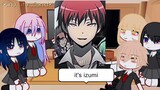 Shikimori and friend react to Izumi as Karma akabane //short video!!//1/??