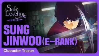 [Solo Leveling:ARISE] Character Teaser #11: Sung Jinwoo (E-Rank)